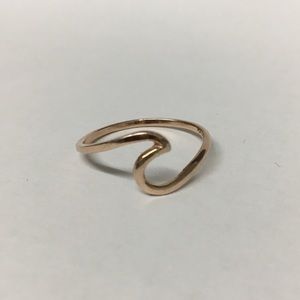 Pura Vida Gold Wave Ring